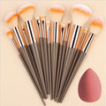 10-20PCS Makeup Brushes Set Soft Detail Loose Powder Eye Shadow Highlighter Foundation Concealer Blush Contour Women Makeup Tool