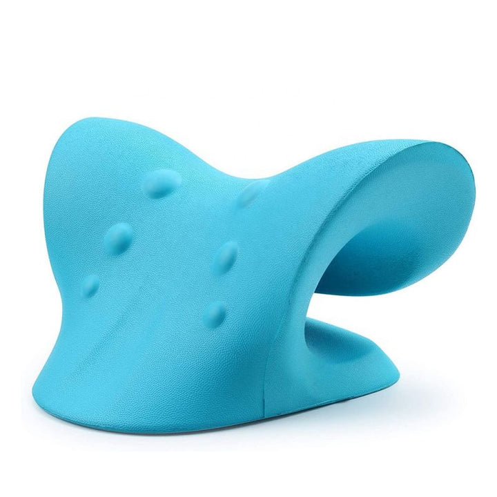 Neck Shoulder Stretcher Relaxer Cervical Chiropractic Traction Device Massage Pillow for Pain Relief Cervical Spine Alignment