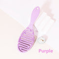 Scalp Massage Hair Brush Hollow Hair Comb Anti static Wet Hair Drying Hair Dryer Hair Brush Styling Tool