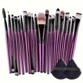 10-20PCS Makeup Brushes Set Soft Detail Loose Powder Eye Shadow Highlighter Foundation Concealer Blush Contour Women Makeup Tool